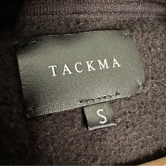 Tackma | Black The Neckhit Pullover Hoodie Size Small - Picture 5 of 6